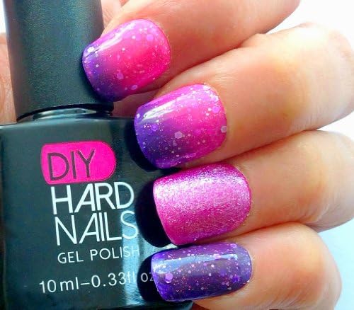 Gel Nail Polish - DIY Hard Nails - Shellac Nail Polish - Glamorous Color Changing, Glitters, and Shimmering Gel Nail Polish Colors - Use with your CND, OPI, IBD, Gelish Gel Nail Polish Set - FREE Shipping with 3 or More Polishes - BONUS: FREE Gel Nail Salon E-BOOK Guide with Every Purchase - PLUS: 30 Day Money Back Guarantee!! Get the Best Manicure.