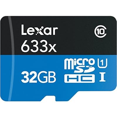 [2 Pack] Lexar microSDHC UHS-I 633X 32GB High-Performance Memory Card