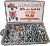 Specbolt KTM SX XC ATV Bolt Kit for Maintenance & Restoration OEM Spec Fasteners Quad