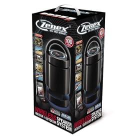Zenex ZN-SP5325 Wireless Indoor/Outdoor Speaker System