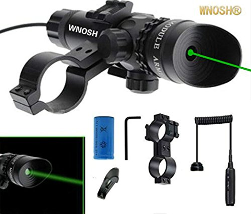 Why Should You Buy WNOSH Super Power Tactical Strike Head Adjustable Green Laser Sight Scope with Mo...