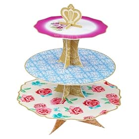 Talking Tables Truly Scrumptious Printed Cakestand, Pack Size 1