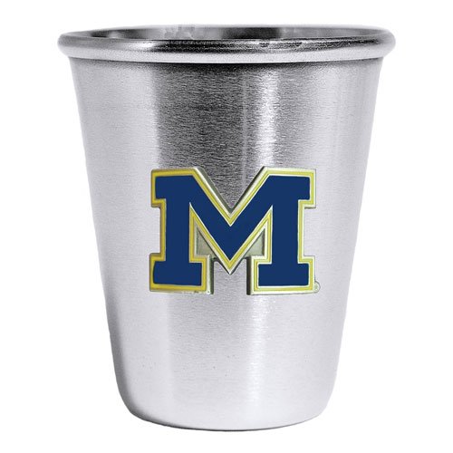 NCAA Michigan Wolverines Stainless Shot