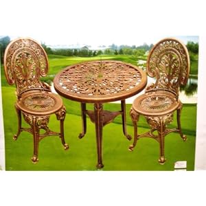 3 Piece Victorian Bistro Set