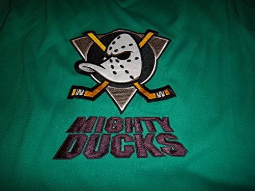 Anaheim Mighty Ducks NHL Long Sleeve Hockey Jersey - Green (Youth Small)