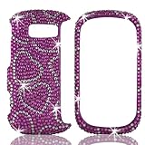 Talon Full Diamond Bling Snap on Hard Shell Protector Faceplate Cover Case  ....