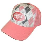 New York Jets Reebok NFL Ladies Pink Argyle Hat
