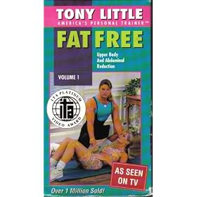 Tony Little America's Personal Trainer Fat Free Upper Body And Abdominal Reduction Volume 1.
