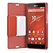 Sony SCR26 Style Up Cover for Xperia Z3 Compact - Sunset Orange