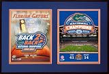 Florida Gators Triple Champions Frame