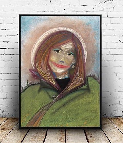 Original Pastel Painting - Self-Portrait