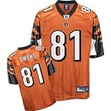 Reebok Cincinnati Bengals Terrell Owens Replica Alternate Jersey XX Large