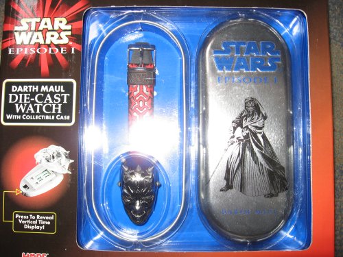 Star Wars Episode I Darth Maul Die cast Watch with Collectible Case 51sHzZpCOKL Star Wars Episode I Darth Maul Die cast Watch with Collectible Case