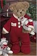 Rocco & Socko Bearington Bear Christmas Dressed Teddy Bear by Bearington Collection