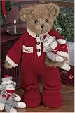 51sI 2FkGIL. SL160  Rocco & Socko Bearington Bear Christmas Dressed Teddy Bear by Bearington Collection