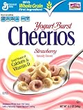 Cheerios Yogurt Burst Strawberry Cereal, 12.2-Ounce Box (Pack of 4)