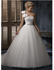 Wedding Dress Bridal Gown Bridesmaid Dress Evening Dress Prom Gown by 