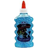 Elmer's Washable Classic Glitter Glue, 6 oz. Bottle, Blue (E323)