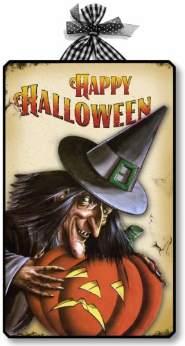 Item 10012 Vintage Style Halloween Witch Decoration