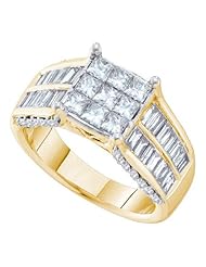 2.00CTW DIAMOND INVISIBLE RING
