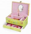 Janod - J06602 - Déguisement et Imitation - Boîte à Bijoux Musicale - Fleurs