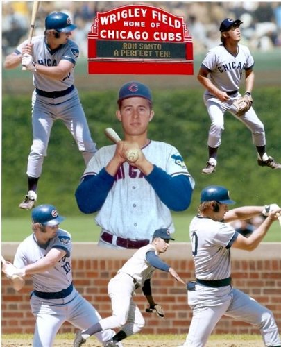 Ron Santo 8x10 photo unsigned Chicago Cubs