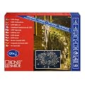 Konstsmide 3039-100 Micro LED Lichterkette (120 warm wei�e Dioden, Multifunktion, 24V Au�entrafo, 3.6W, transparentes Kabel)
