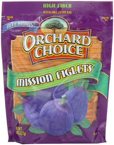 Blue Ribbon Orchard Choice Mission Figlets, 8-Ounce Bags (Pack of 6)