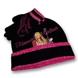 Girl's Disney Hannah Montana Knit Hat and Gloves Set (7-14)