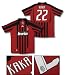 【#22 KAKA(カカ)】adidas 07/08 ACミラン ホームユニフォームjp Size XL