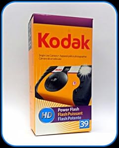 Kodak HD Power Flash Single Use 35mm camera - 39 EXPOSURES