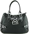Guess Diamond G Large Shopper in Coal (Black) (GUESS HANDBAGS, PURSES, BAGS)