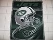 NEW YORK JETS 48"x 60" Triple Woven Jacquard KNIT THROW BLANKET