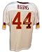 Autographed John Riggins Redskins Throwback White Jersey Inscribed SB XVII MVP