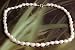 16 inch string of freshwater pearl nuggets 7-8mm with silver clasp