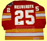 Autographed Joe Nieuwendyk Calgary Flames Jersey (Red)