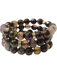 Green Sea Jewels Love Stacking Bracelets