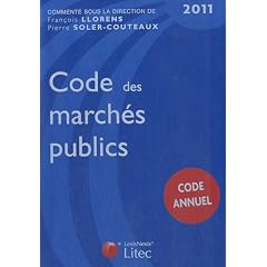 Codes des march�s publics 2011
