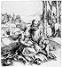 Albrecht Durer (The unequal couple (love the application)) Art Poster Print - 11