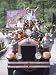 Bob Levenson Driving the Fire Truck He Bought For His Son, Packed with Kids From the Town Photographic Poster Print by John Dominis, 12x16
