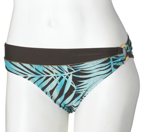 Christina Women's Blue Jungle Hipster Bottom with Rings