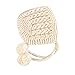 IMLECK Baby Infant Pure Color Hand-Knit Hat