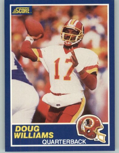1989 Score #80 Doug Williams - Washington Redskins (Football Cards)