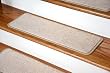 Dean Serged DIY 27" x 9" Imperial Carpet Stair Treads - Color: Tan/Gold (13)