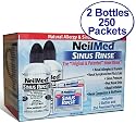 - NeilMed Sinus Rinse - 2 Bottles - 250 Premixed Packets - Value Pack