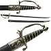 Sporting Goods : Black Beard Pirate Sword - 38 inch