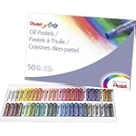 Pentel Arts Oil Pastels, 50 Color Set...