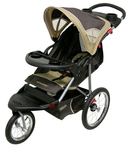 Baby Trend Expedition LX Jogging Stroller, Vanilla Bean
