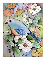 Chubby Bird Art Prints