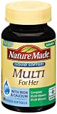 Nature Made Liquid Softgel Multi For Her 60-Count (Pack of 3)